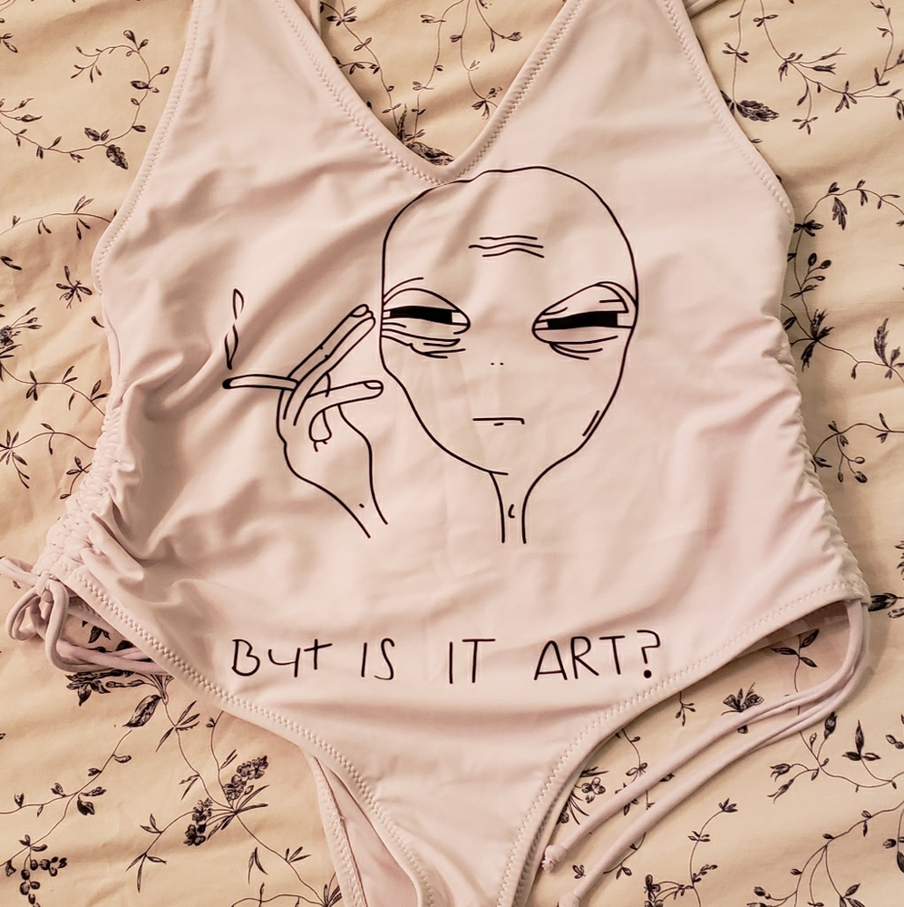 Alien One Piece Bathing Suit